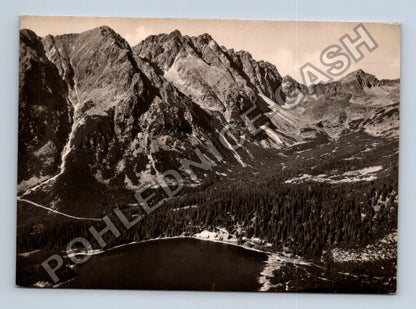 Pohlednice Vysoké Tatry Popradské pleso Mengusovská dolina (M39349)