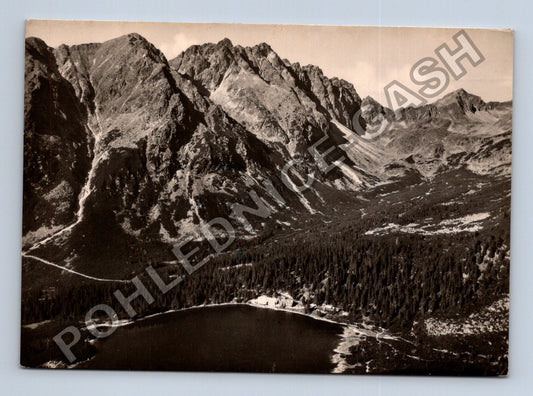 Pohlednice Vysoké Tatry Popradské pleso Mengusovská dolina (M39349)