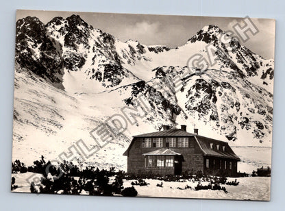 Pohlednice Slovensko Vysoké Tatry Kežmarská chata 1959 (M39353)