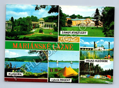 Pohlednice Mariánské Lázně zámek Kynžvart Velká Hleďsebe (M39362)
