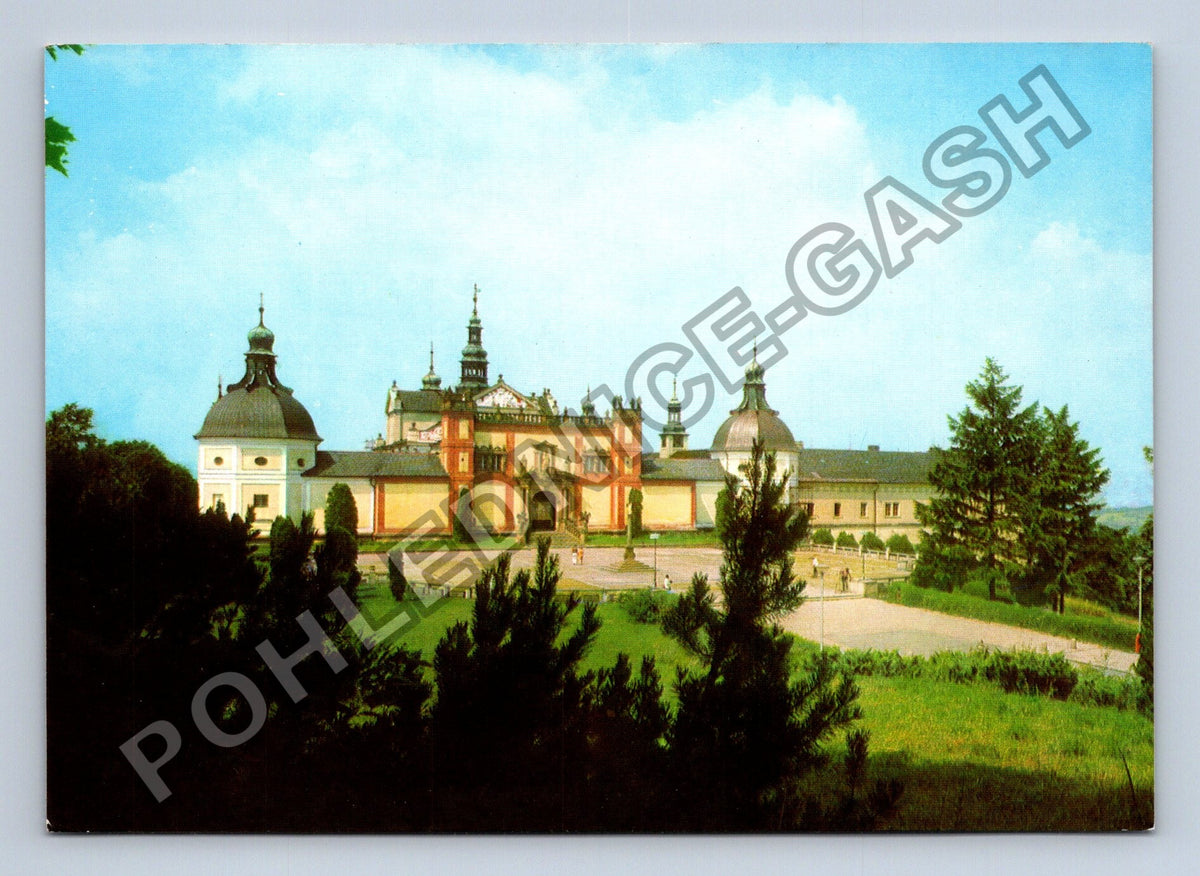 Pohlednice Příbram Svatá Hora průčelí basiliky (M39369)