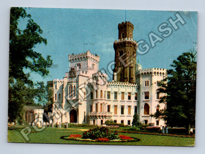 Pohlednice Hluboká nad Vltavou zámek 1966 (M39372)