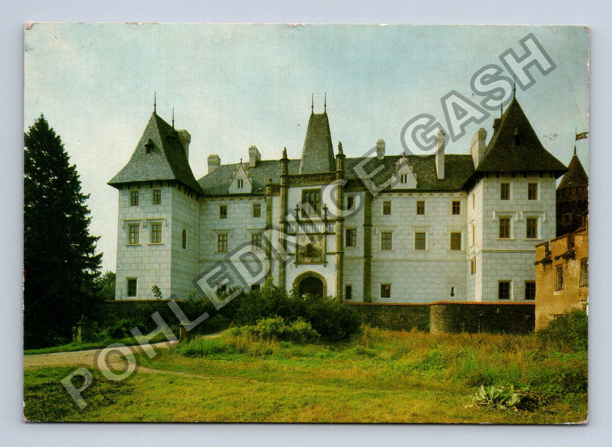 Pohlednice Zámek Žleby (M39375)