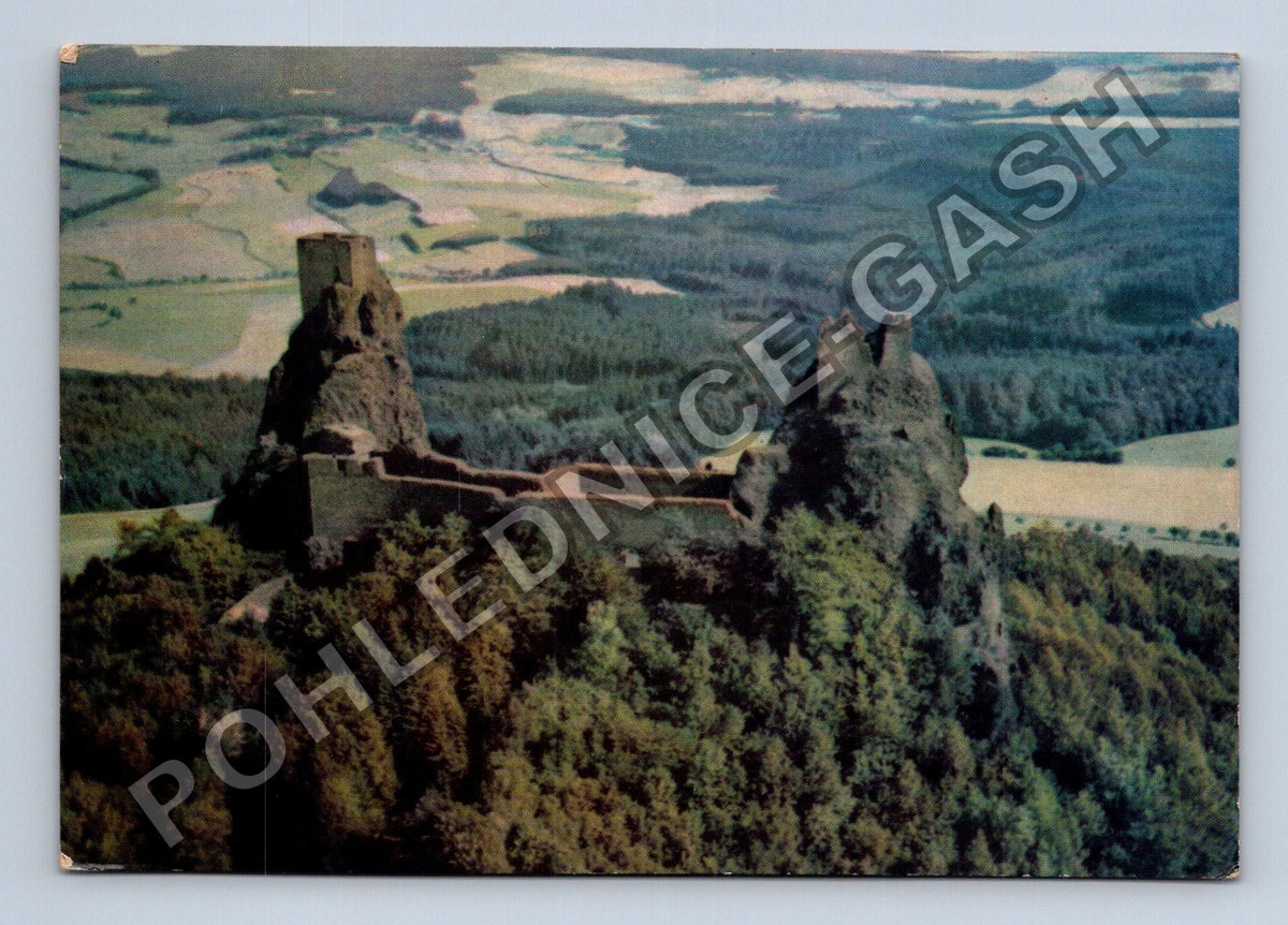 Pohlednice Trosky hrad zřícenina (M39376)
