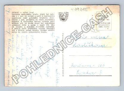 Pohlednice Zvíkov státní hrad (M39385)