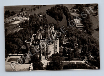 Pohlednice Hluboká nad Vltavou letecký pohled (M39386)