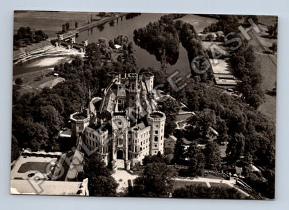 Pohlednice Hluboká nad Vltavou zámek letecký pohled (M39387)