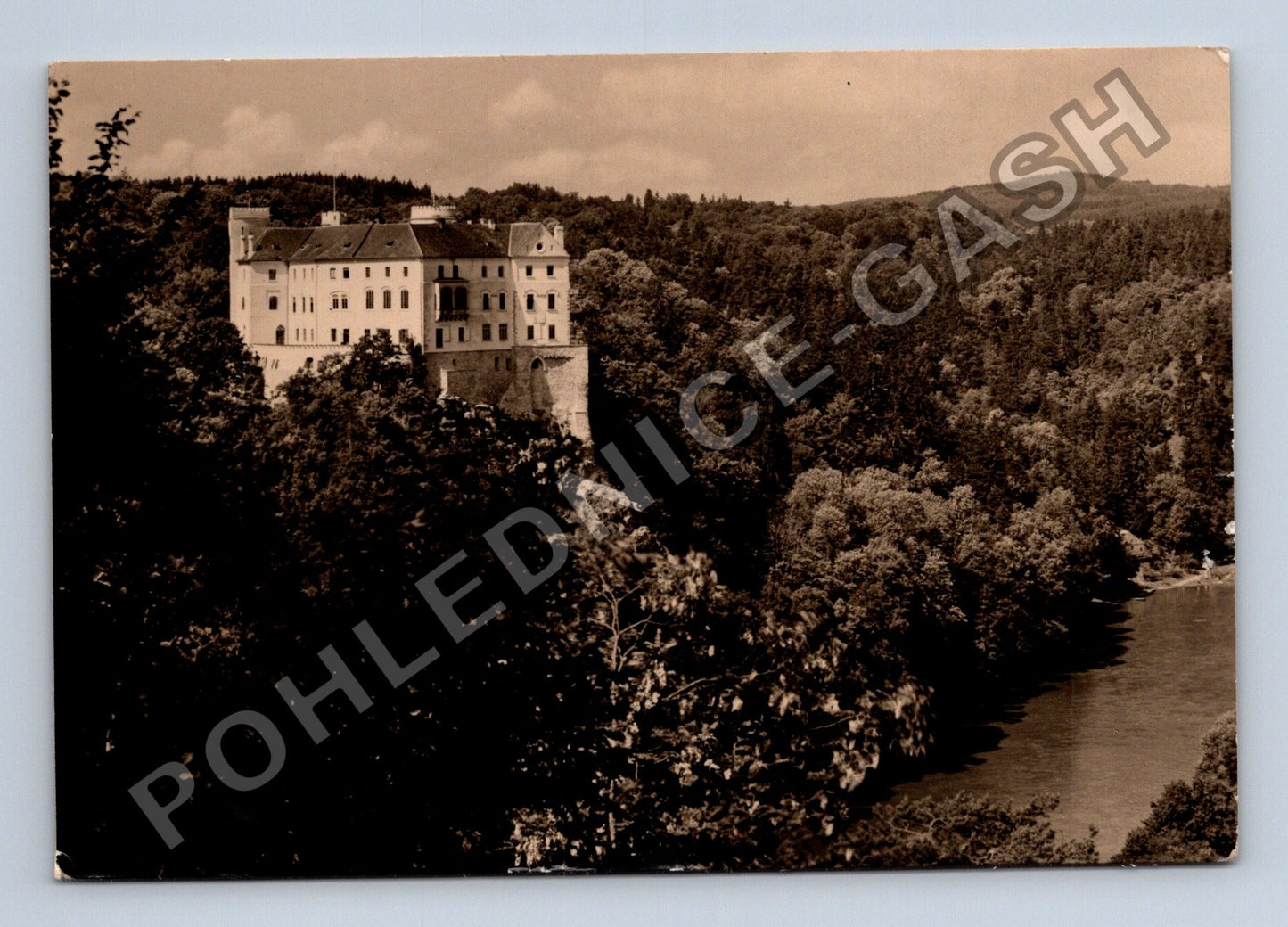 Pohlednice Orlík nad Vltavou zámek (M39394)