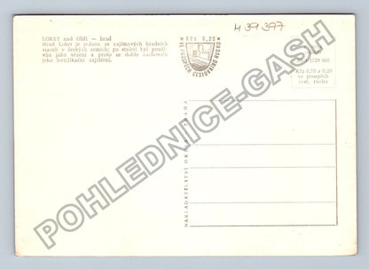 Pohlednice Loket nad Ohří hrad (M39397)