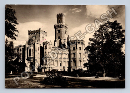 Pohlednice Hluboká nad Vltavou zámek 1954 (M39402)