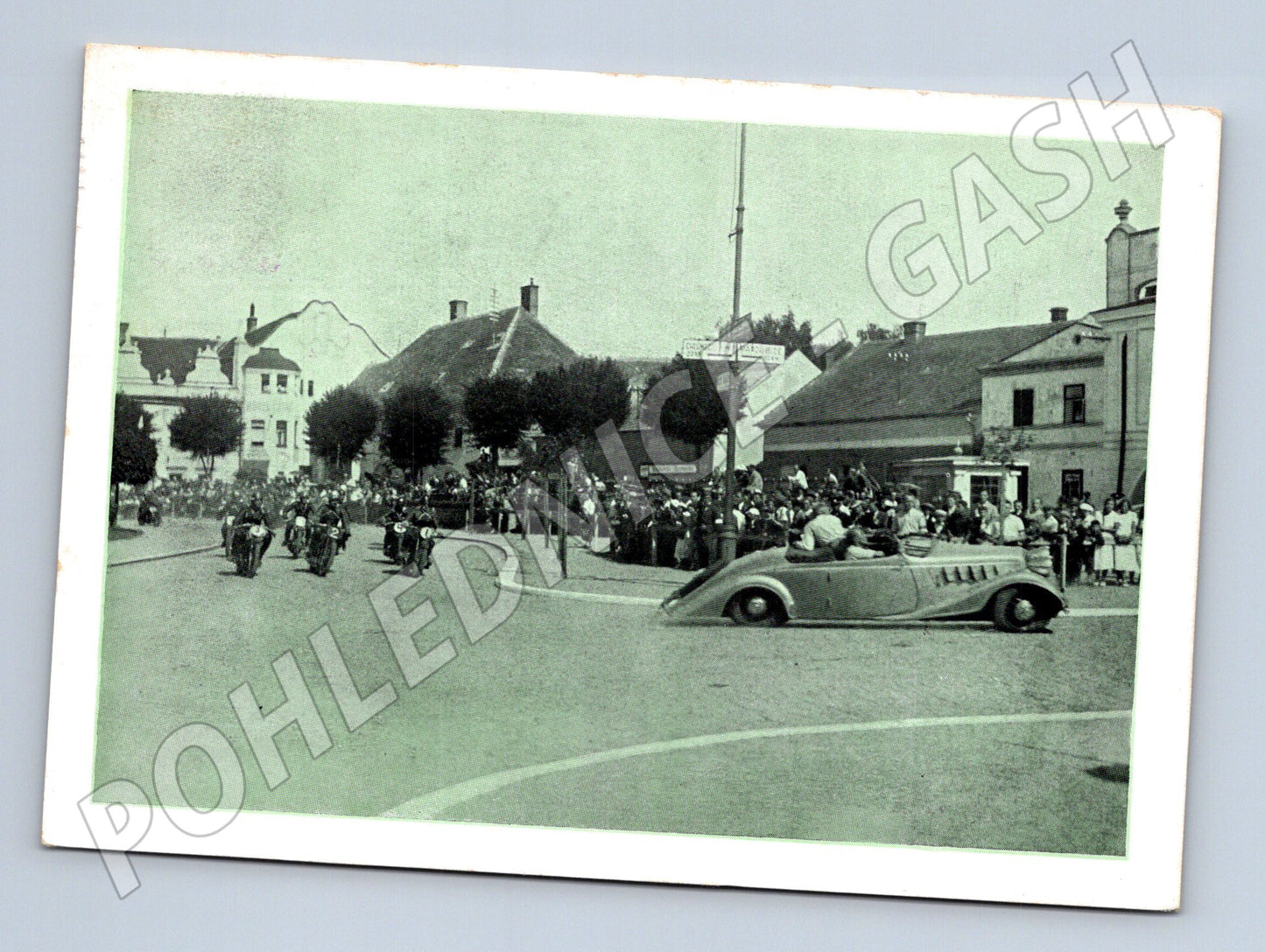 Pohlednice Bohdanečský okruh – auto a moto závod (M3943)