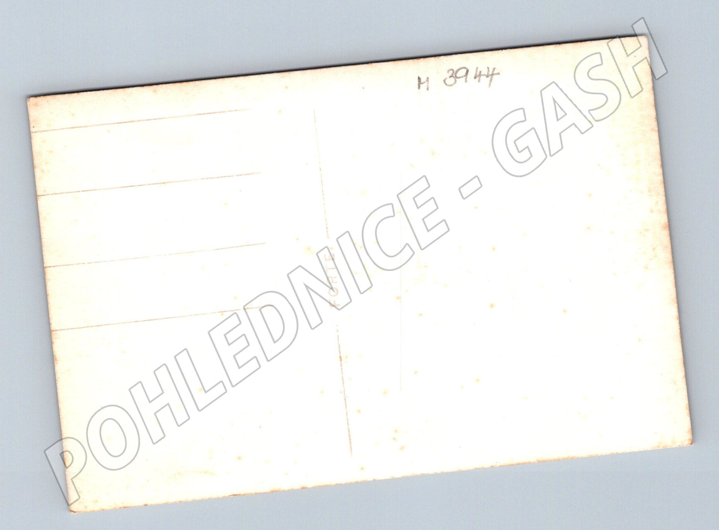 Pohlednice starý automobil ve sněhu – historický motiv (M3944)