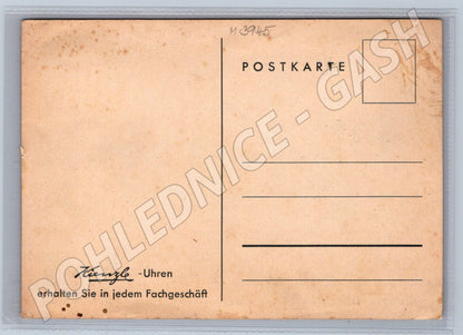 Pohlednice výstavní vůz Kienzle Uhren – doprava (M3945)