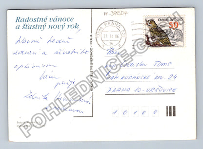 Pohlednice Radostné Vánoce a šťastný nový rok 2006 (M39504)