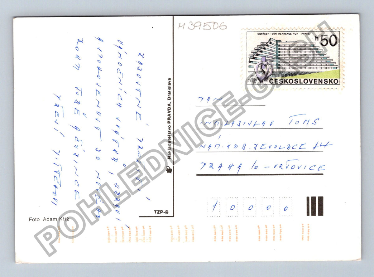 Pohlednice Vánoční zátiší jablka svíčka šiška (M39506)