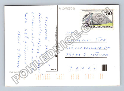 Pohlednice Vánoční zátiší jablka svíčka šiška (M39506)