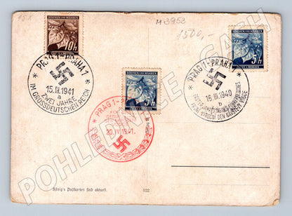 Pohlednice Protektorát – propaganda HITLER (M3953)