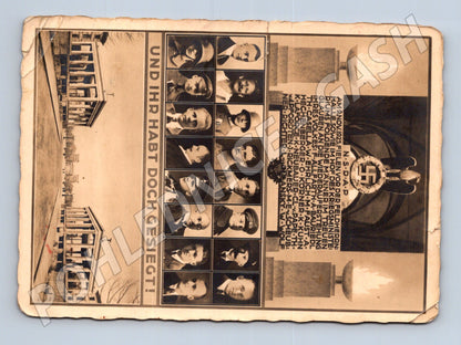 Historická pohlednice 1942 – propagandistický tisk (NSDAP) (M3954)