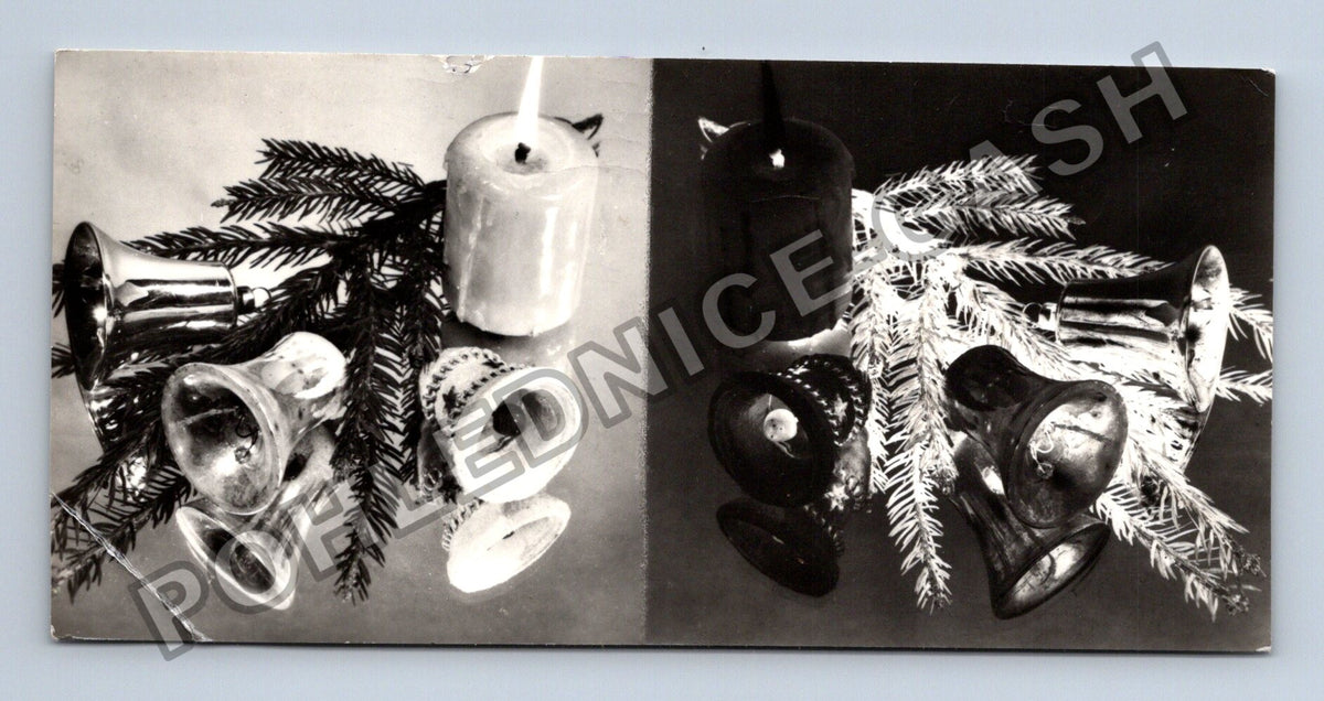 Pohlednice Vánoční pozdrav sváteční motiv 1971 (M39546)