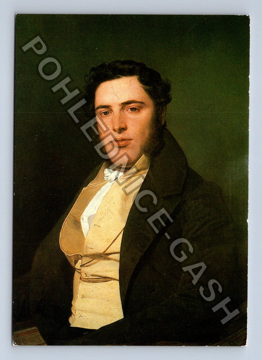 Pohlednice Ferdinand Georg Waldmüller Podobizna kupce (M39559)