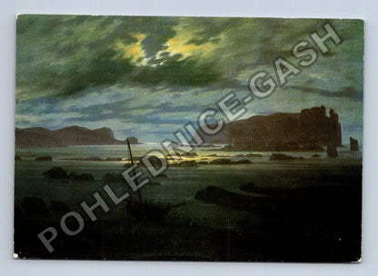 Pohlednice Caspar David Friedrich Severní moře v měsíční záři (M39569)