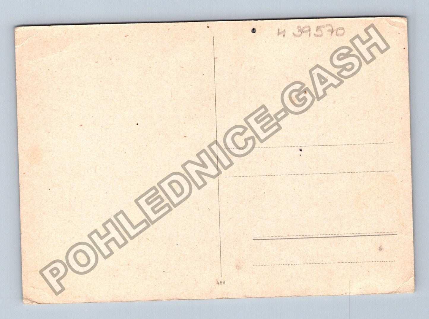 Pohlednice Řeka s odrazem stromů a kachnou (M39570)