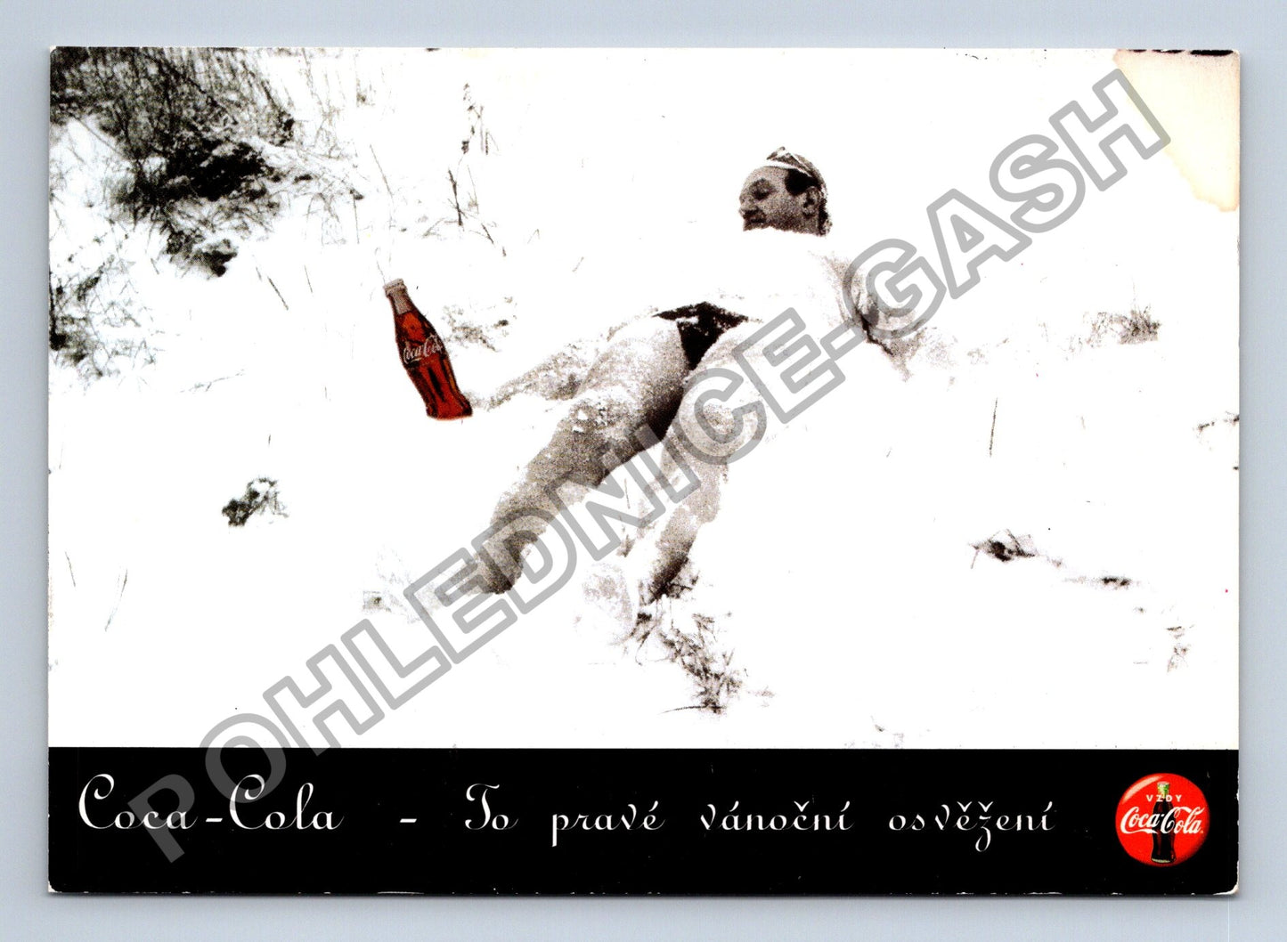 Pohlednice Coca-Cola To pravé vánoční osvěžení (M39581)