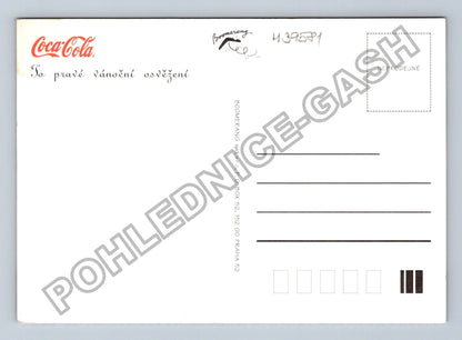 Pohlednice Coca-Cola To pravé vánoční osvěžení (M39581)