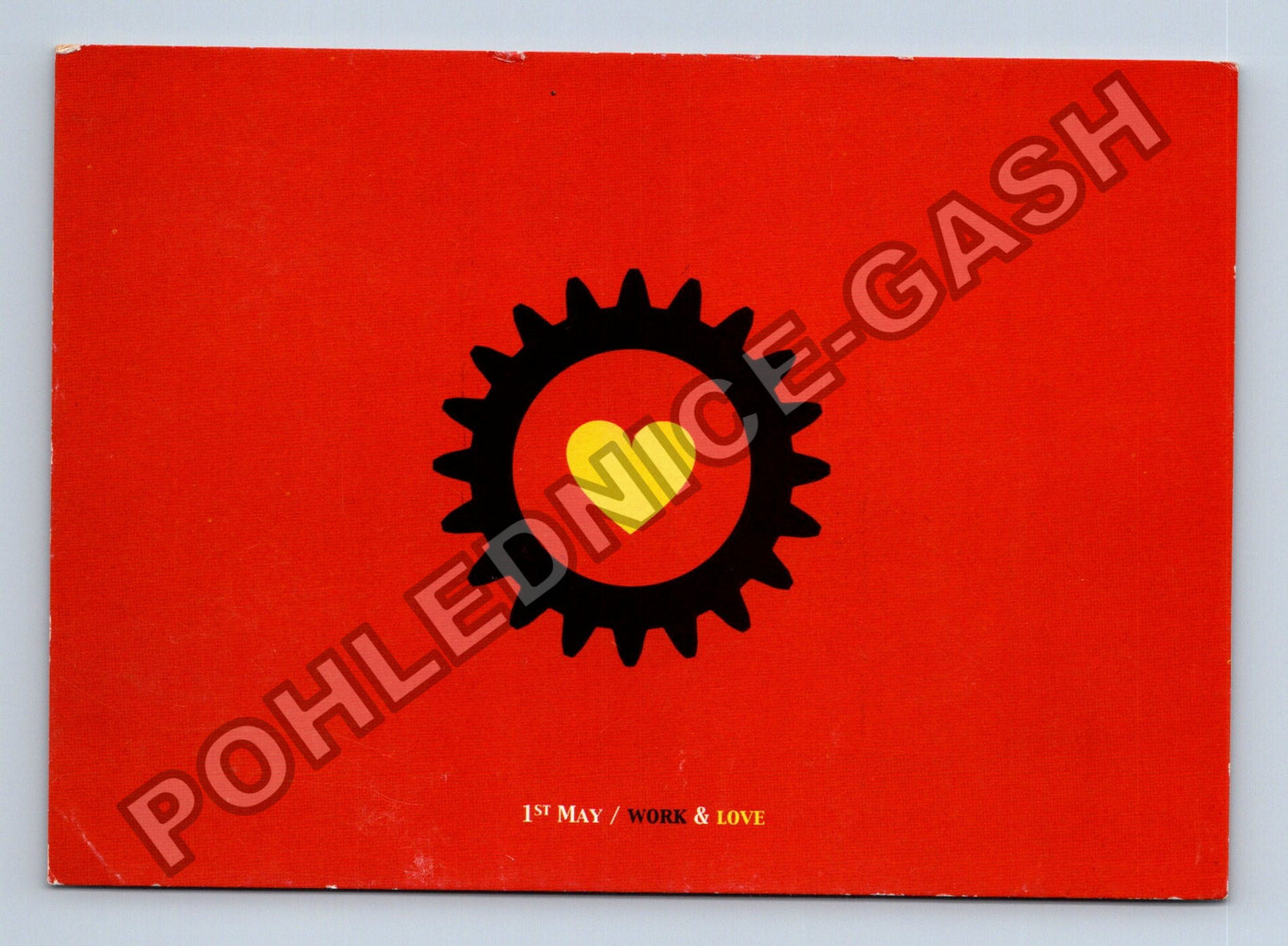 Pohlednice 1ST MAY WORK & LOVE Boomerang Cards (M39586)