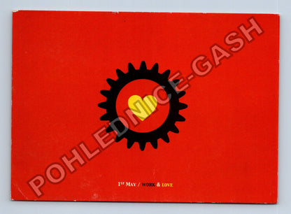Pohlednice 1ST MAY WORK & LOVE Boomerang Cards (M39586)
