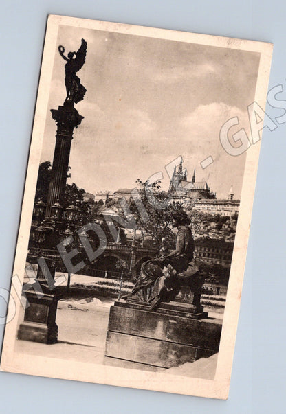 Pohlednice Praha Hradčany historický motiv (M3959)