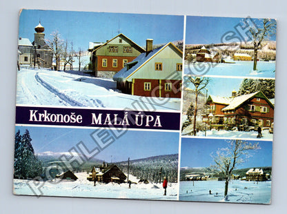 Pohlednice Krkonoše Malá Úpa Chata Lodař Zemljanka (M39590)