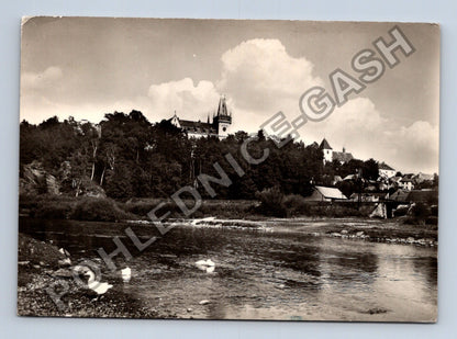 Pohlednice Zruč nad Sázavou okr Ledeč nad Sázavou 1959 (M39595)