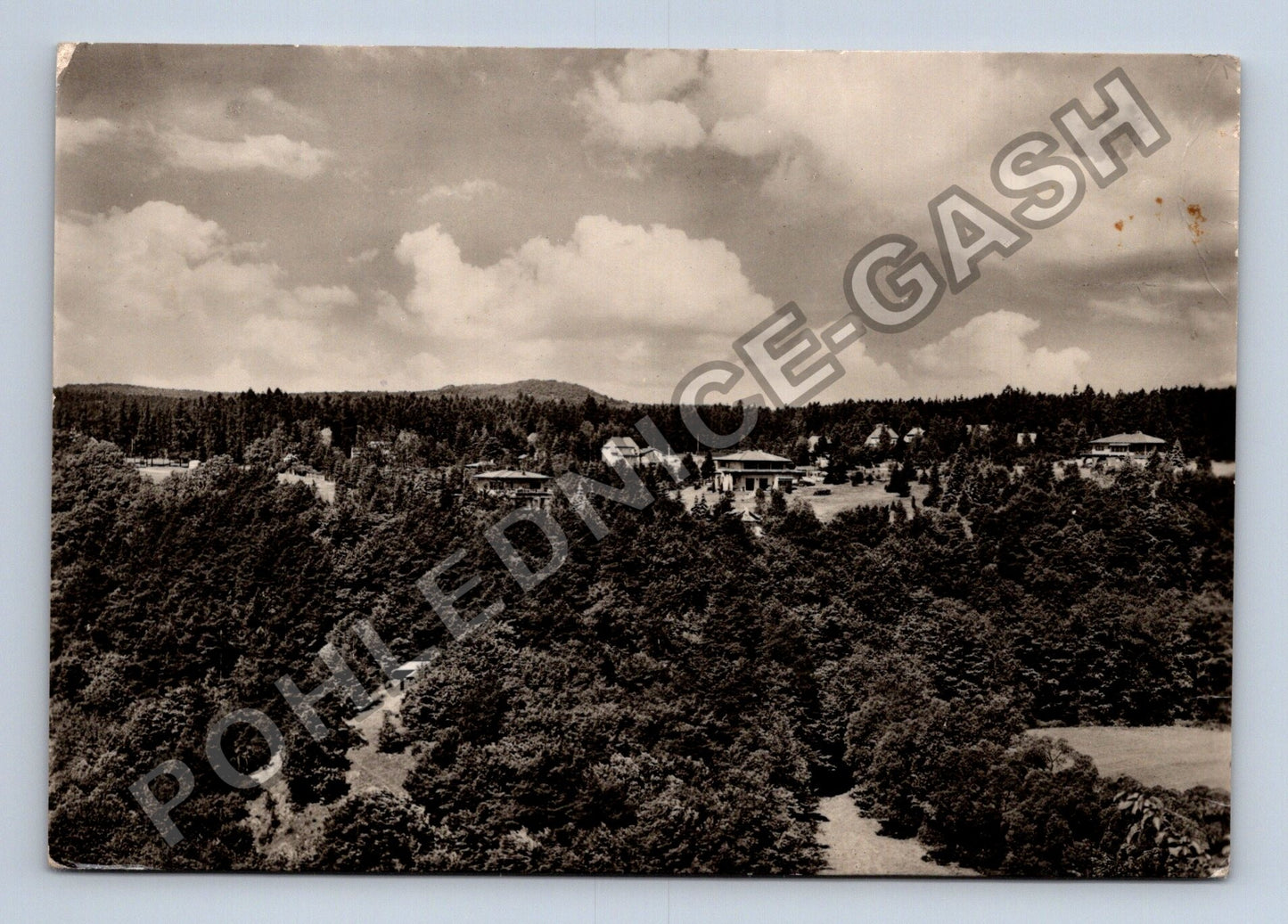 Pohlednice Unhošť rekreační místo Hřebenka (M39597)