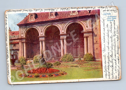 Pohlednice Praha Valdštejnský palác historický motiv (M3960)