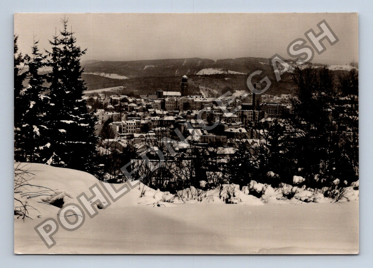 Pohlednice Jablonec nad Nisou zimní krajina (M39602)