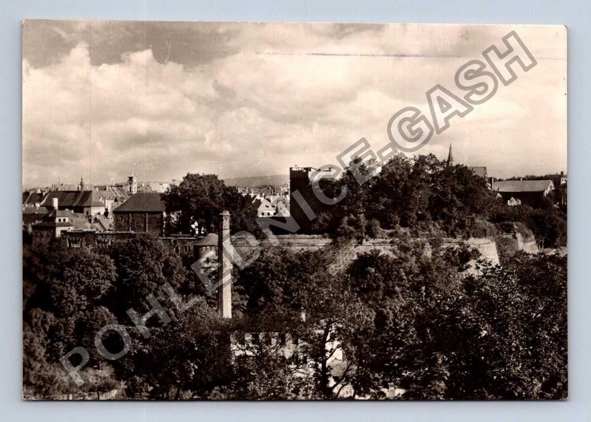 Pohlednice Cheb hrad a město 1938 (M39610)