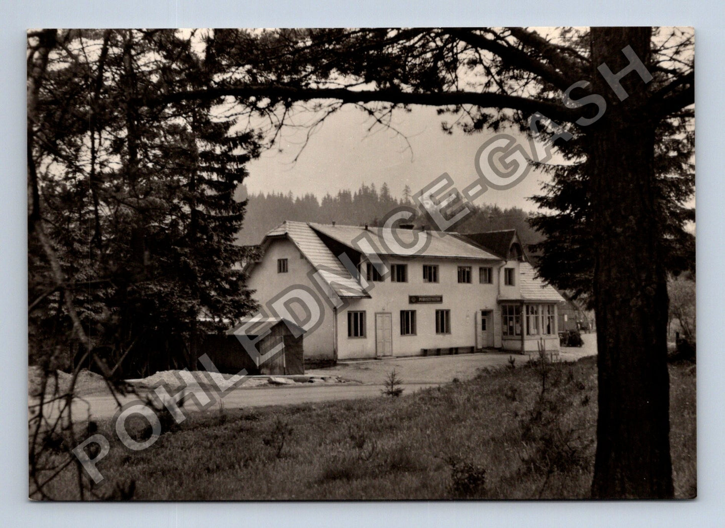Pohlednice Javorníky chata Melocik 1961 (M39614)