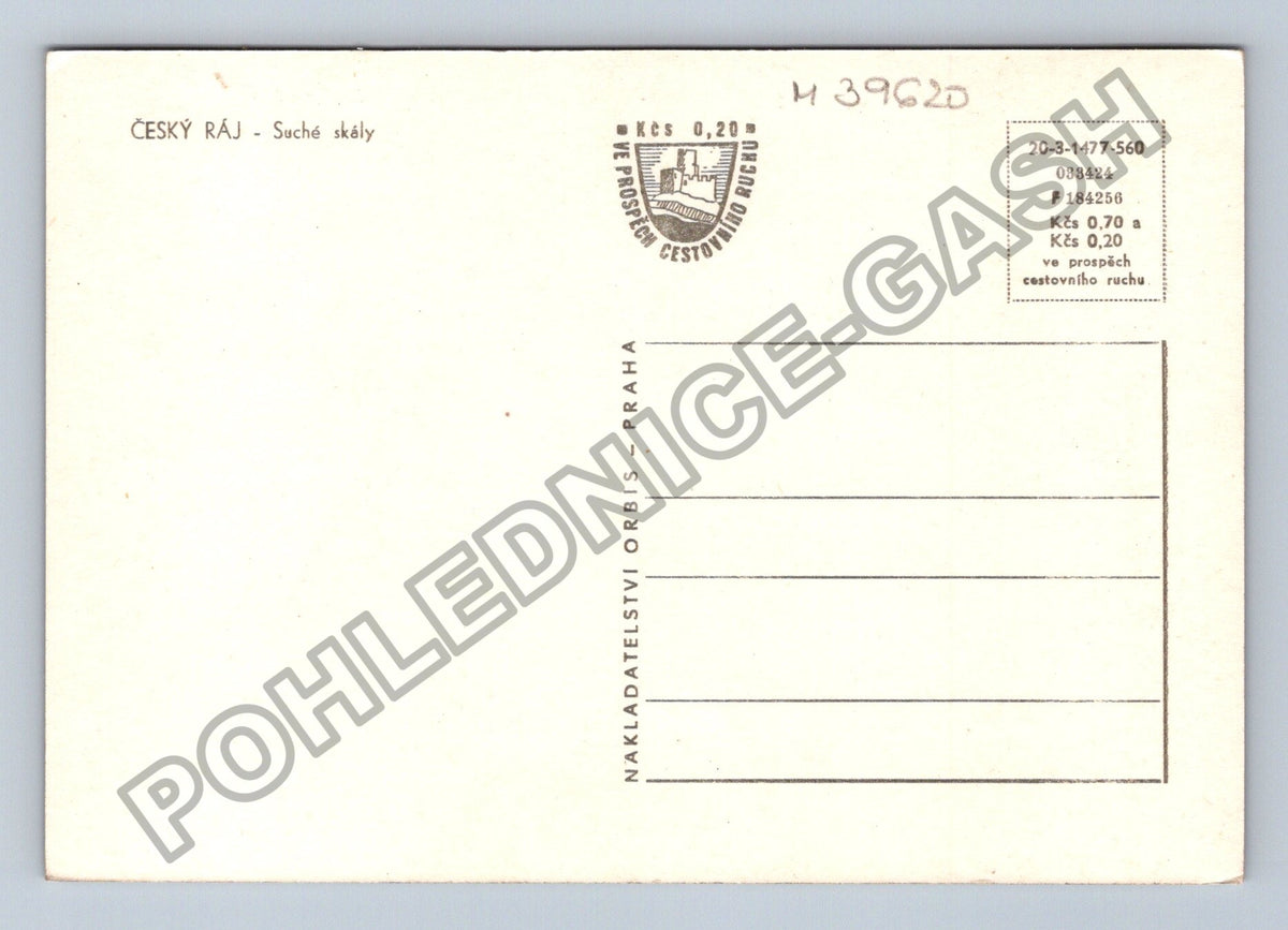 Pohlednice Český ráj Suché skály (M39620)