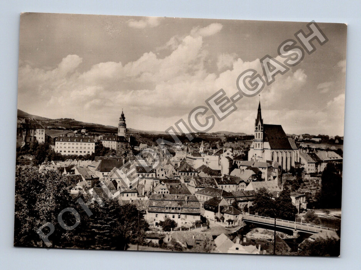 Pohlednice Český Krumlov panorama města (M39621)