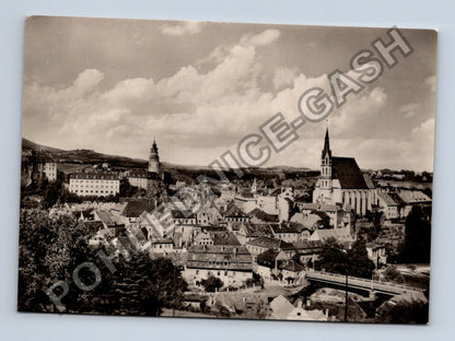 Pohlednice Český Krumlov panorama města (M39621)