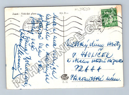 Pohlednice Jasná Vrbické pleso Nízké Tatry 1961 (M39627)