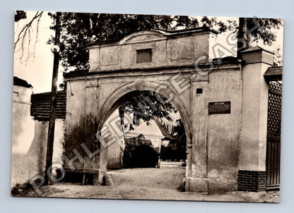 Pohlednice Chodsko Újezd Dvůr U Kozinů brána (M39633)