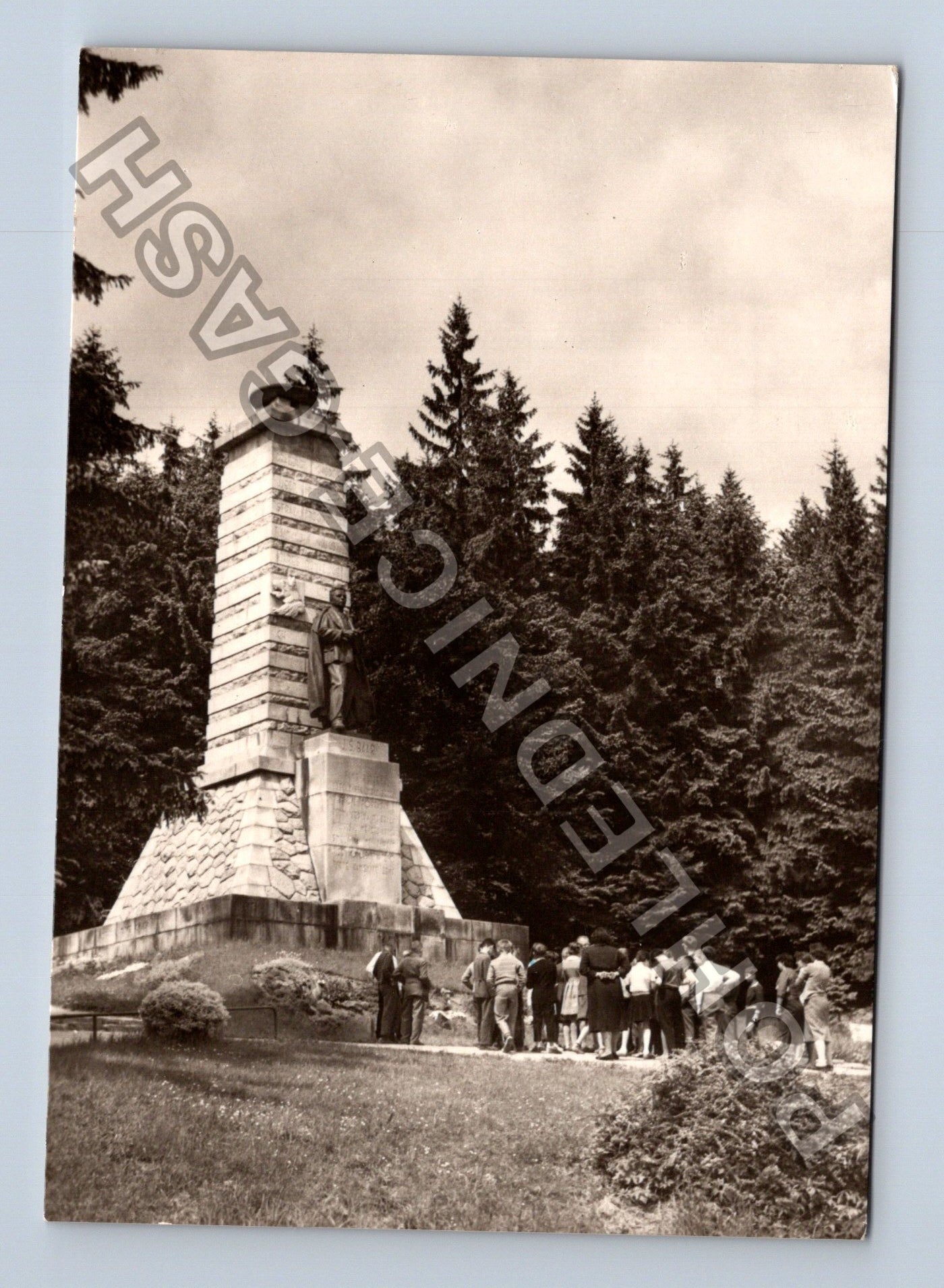 Pohlednice CHODSKO Výhledy pomník J Š Baara (M39634)