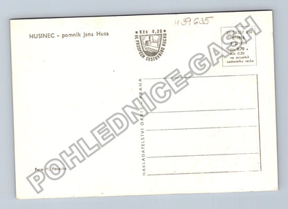Pohlednice Husinec pomník Jana Husa (M39635)