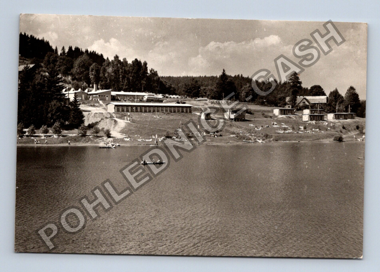 Pohlednice Pastviny přehrada 1966 (M39637)