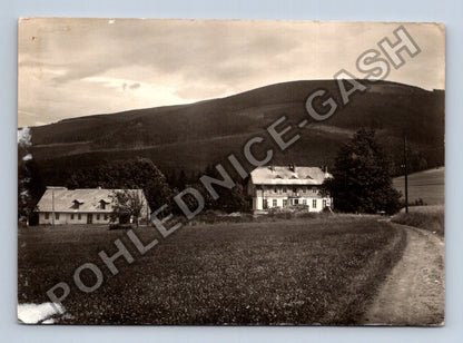 Pohlednice Jeseníky Ramzová Hotel Ramzovské sedlo 1952 (M39643)