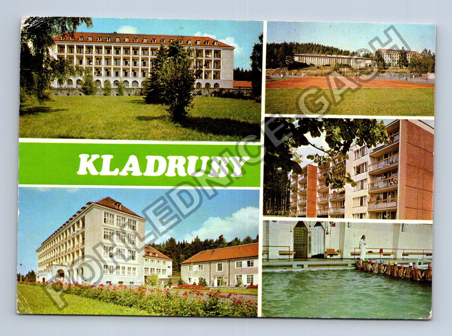 Pohlednice Kladruby u Vlašimi Rehabilitační ústav 1980 (M39650)