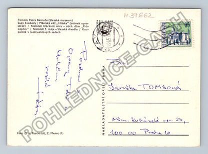 Pohlednice Opava Slezsko koláž motivů (M39662)