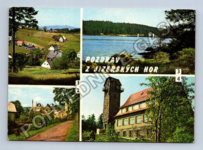 Pohlednice Jizerské hory Rudolof Janov Bedřichov Chata (M39669)